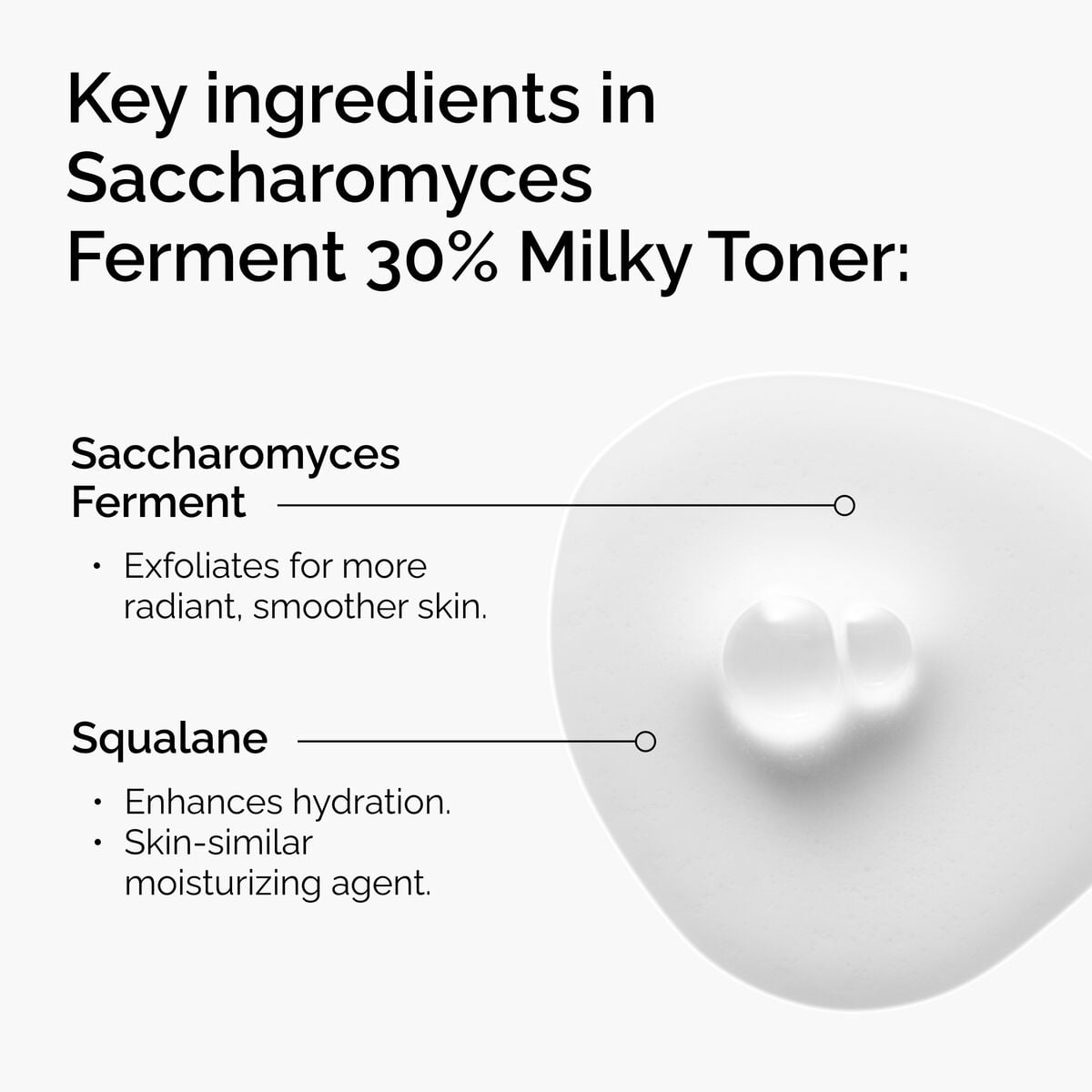 Saccharomyces Ferment 30% Hydrating Milky Toner