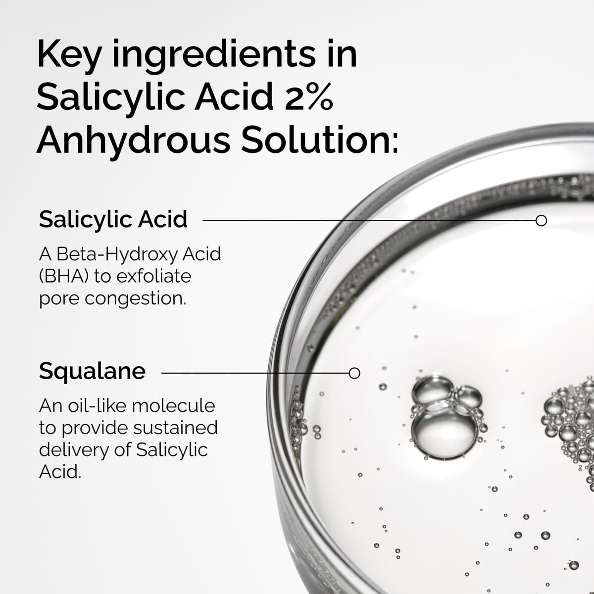 Salicylic Acid 2% Anhydrous Serum for Uneven Texture