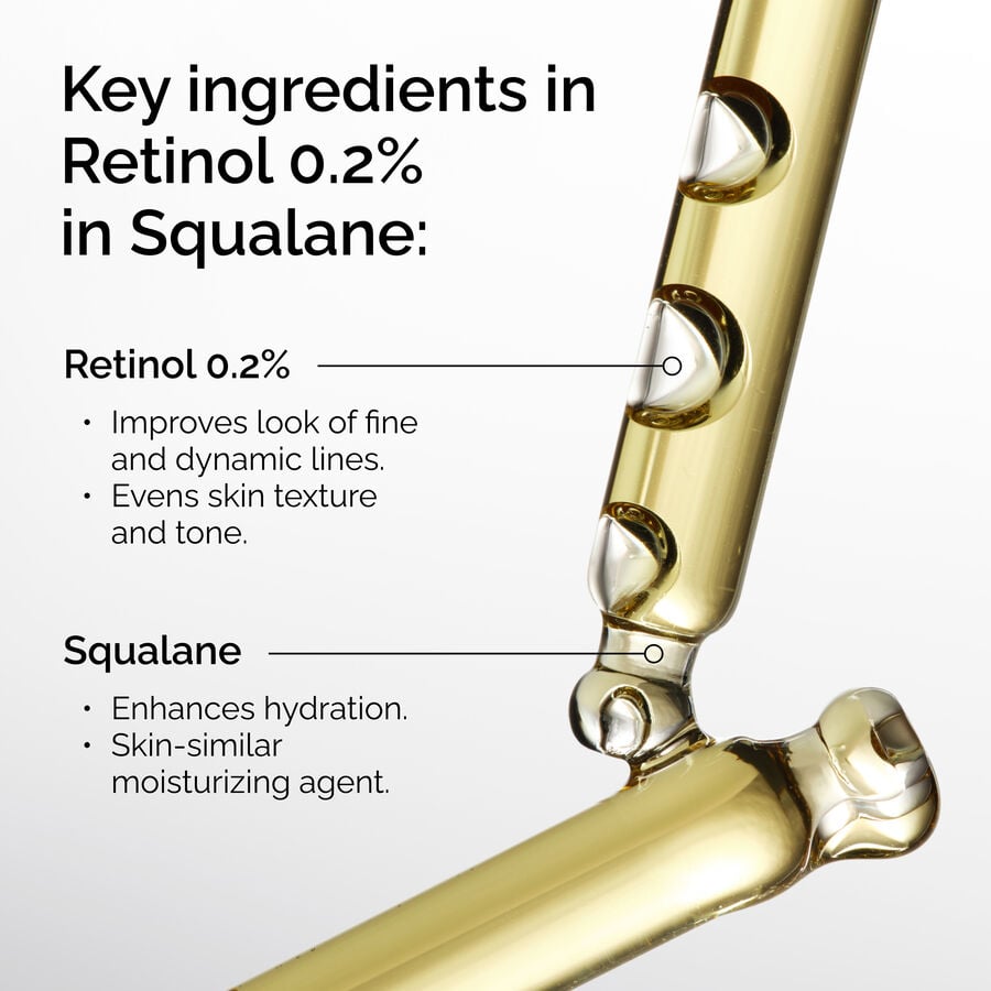 Retinol 0.2% in Squalane Mild Face Serum