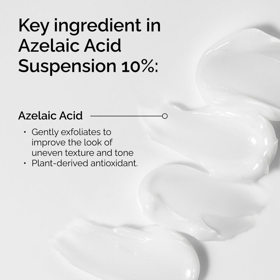 Azelaic Acid 10% Suspension for Uneven Tone