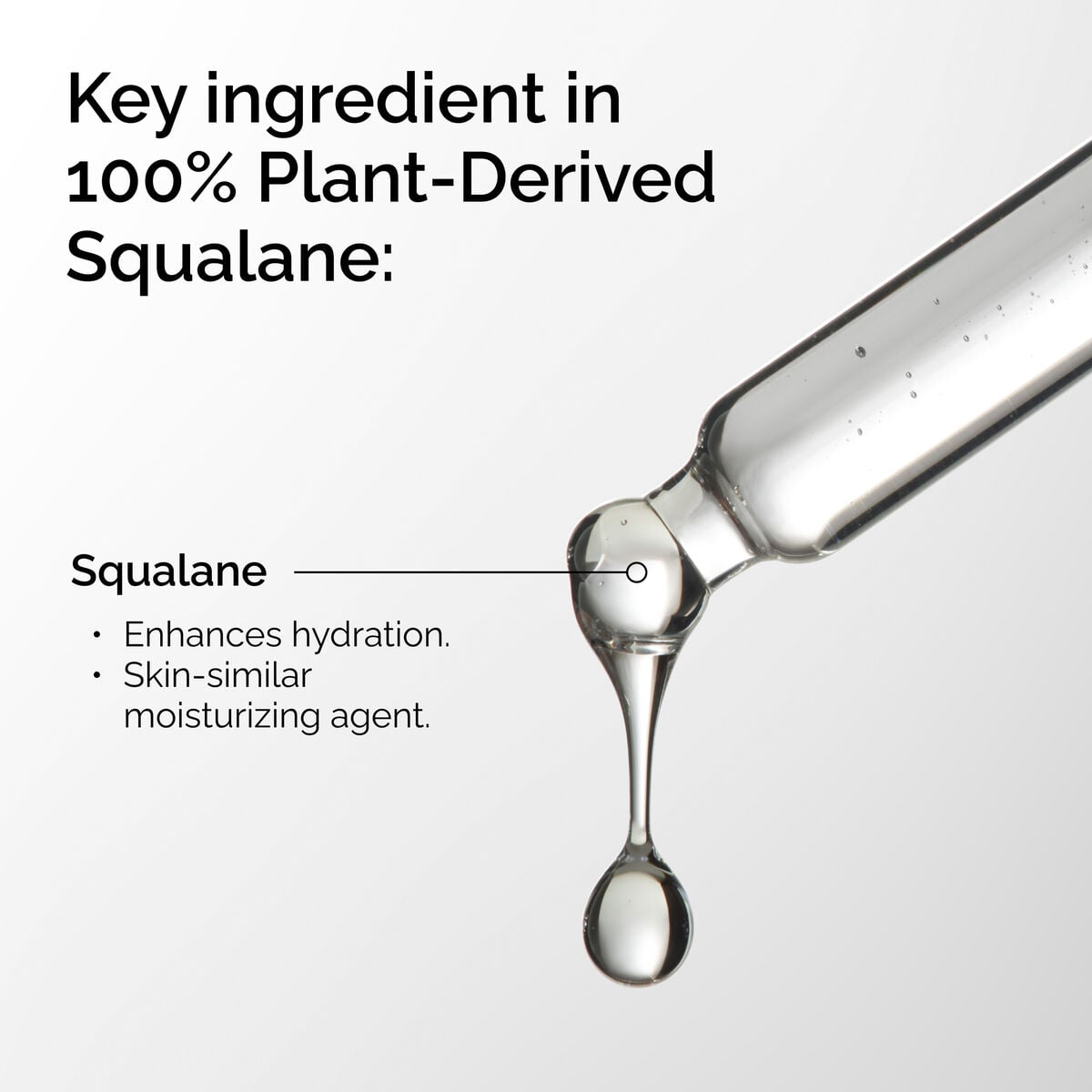 100% Plant-Derived Squalane Hydrating Serum