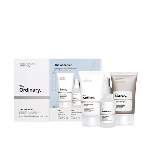 Three-Step Acne Skincare Set with Salicylic Acid 2%