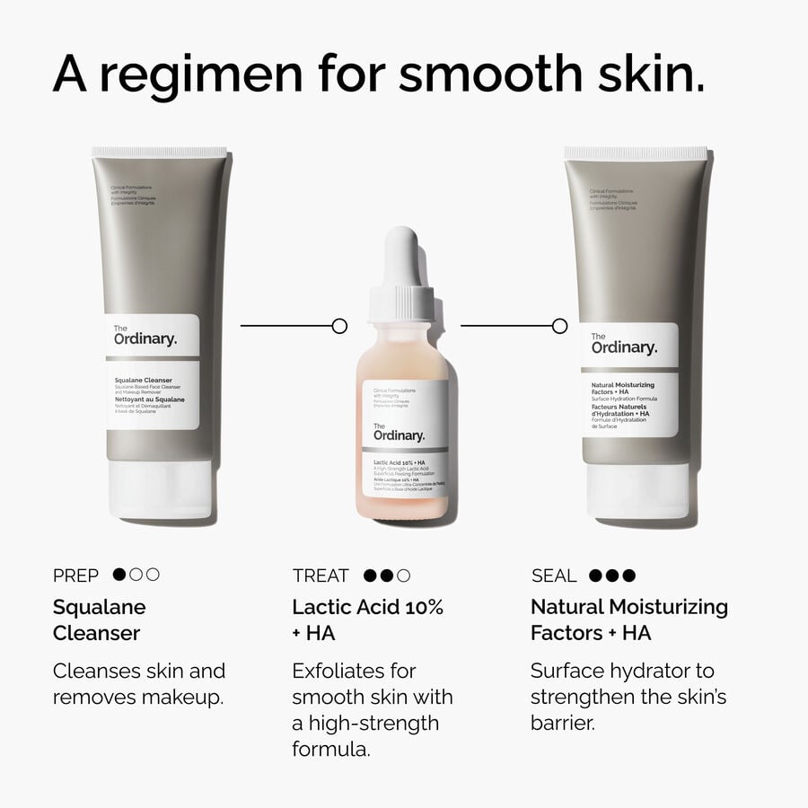 Lactic Acid 10% + HA Exfoliating Serum