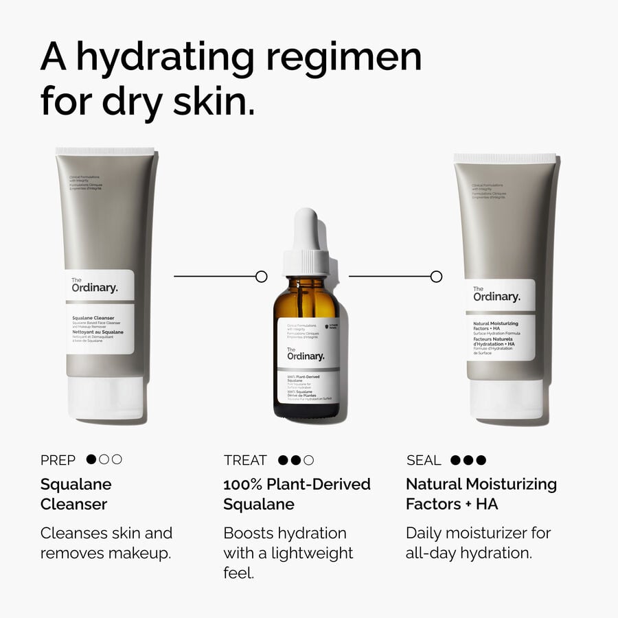 100% Plant-Derived Squalane Hydrating Serum