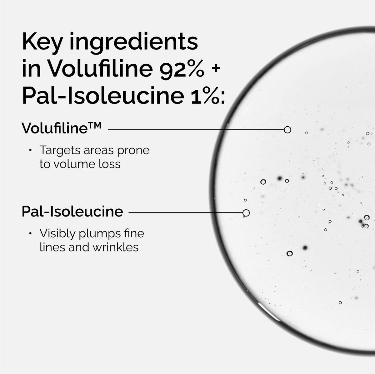 Targeted Volufiline 92% + Pal-Isoleucine 1% Volume Serum