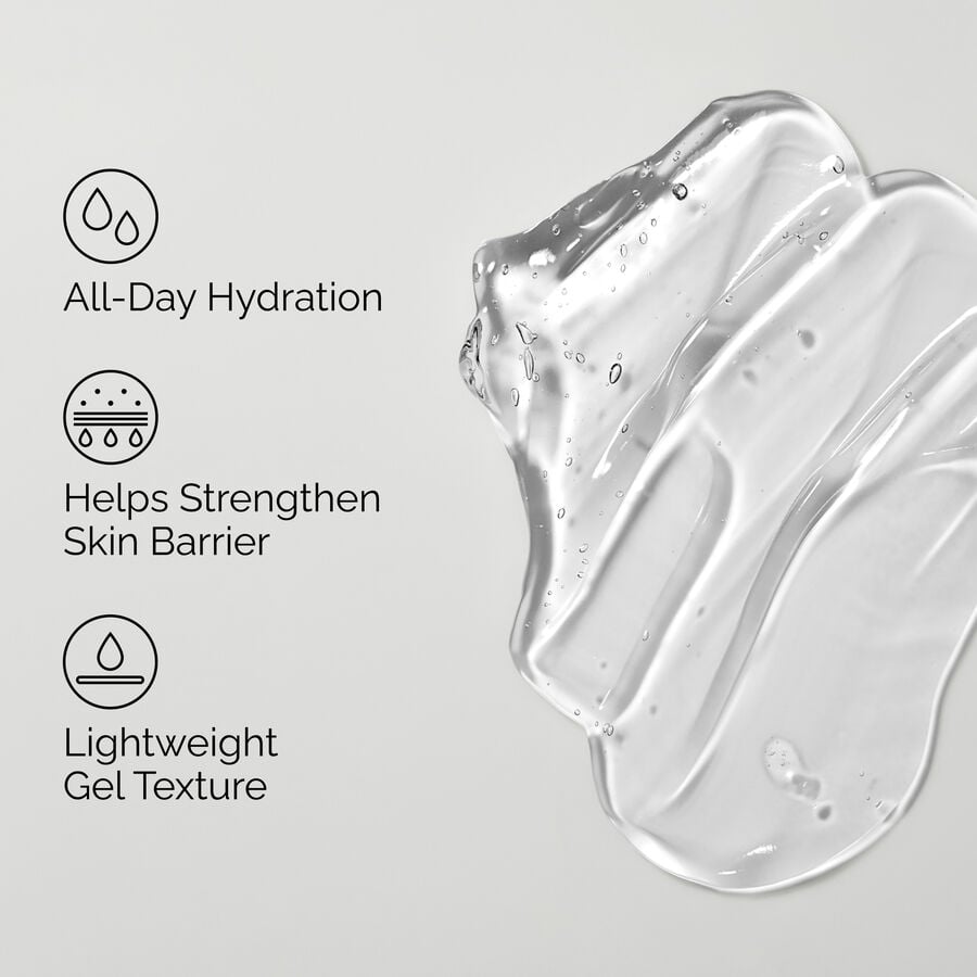 Natural Moisturizing Factors and Beta Glucan Gel Moisturizer