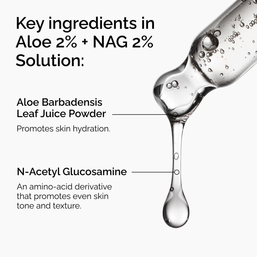 Aloe 2% and NAG 2% Serum for Post-Acne Marks