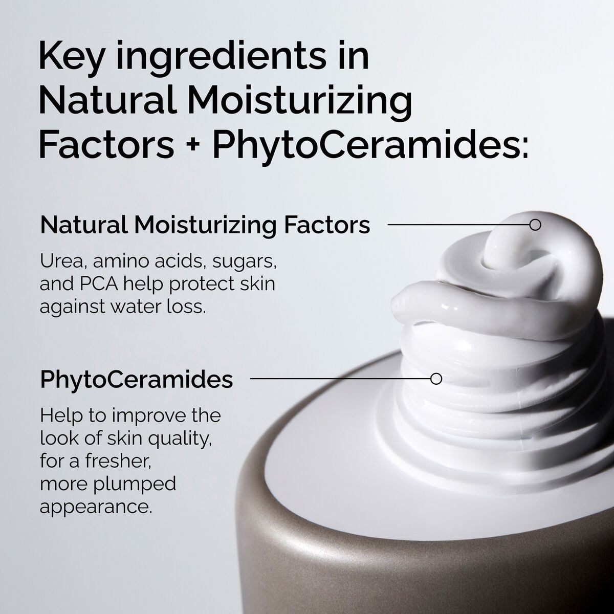 Natural Moisturizing Factors and PhytoCeramides Cream