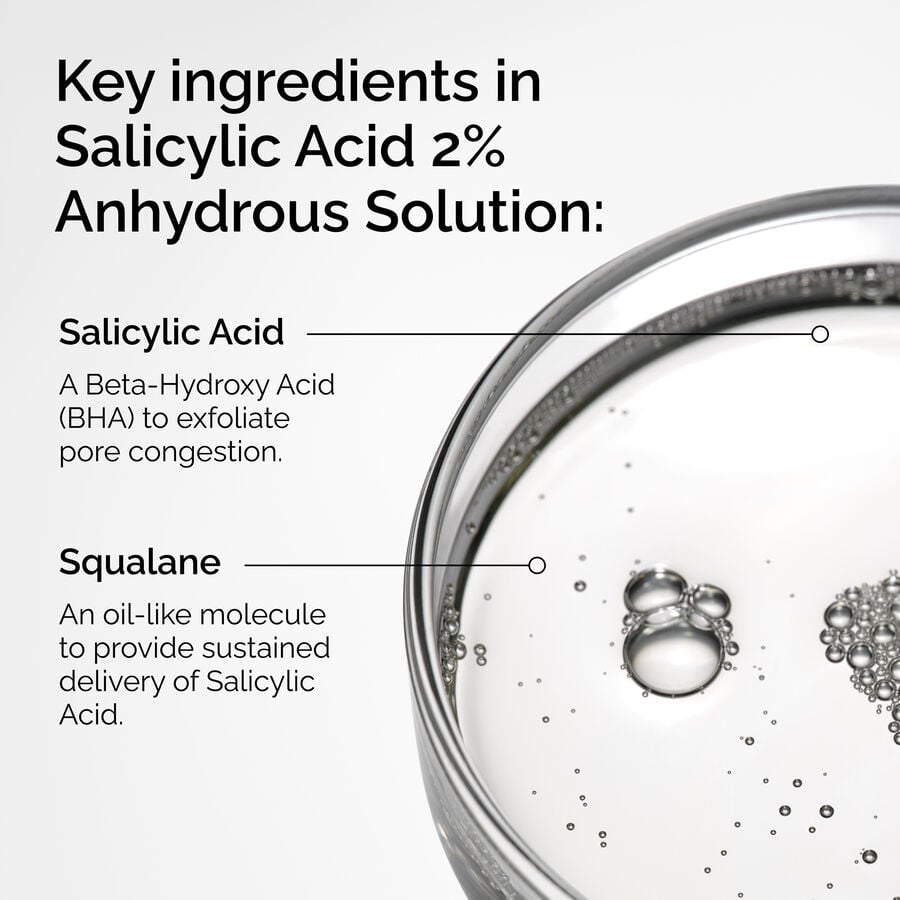 Salicylic Acid 2% Anhydrous Serum for Uneven Texture