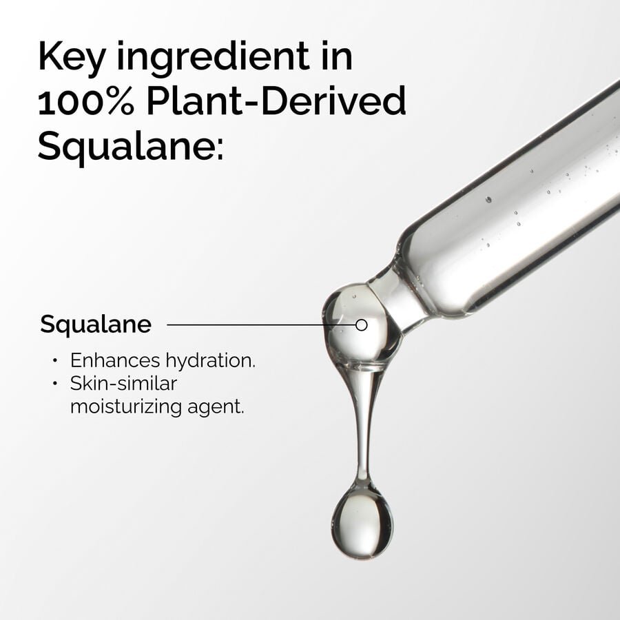 100% Plant-Derived Squalane Hydrating Serum
