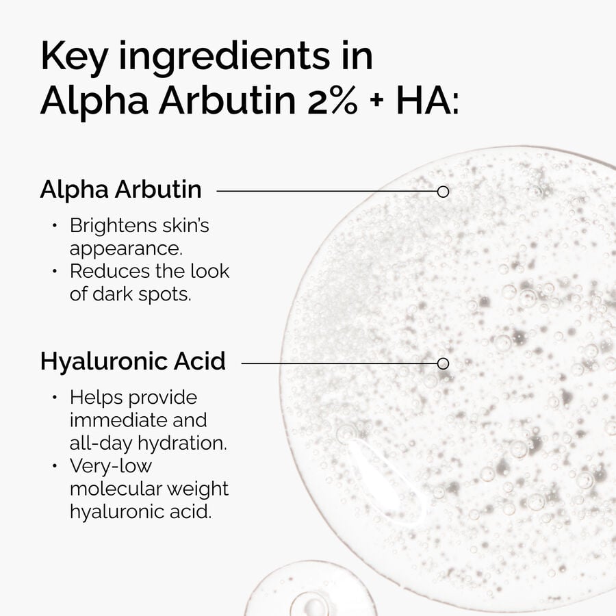 Alpha Arbutin 2% + HA Brightening Serum